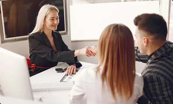Conseillers MaPrimeo avec des clients